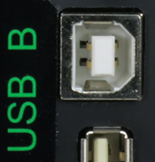 4. USB B Jack